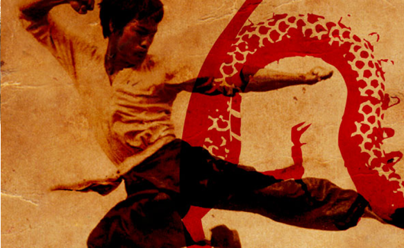 BRUCE LEE THE DRAGON WARRIOR